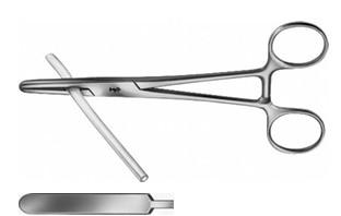 ЗАТИСКАЧ ТРУБКИ ПІНЦЕТНИЙ 165MM